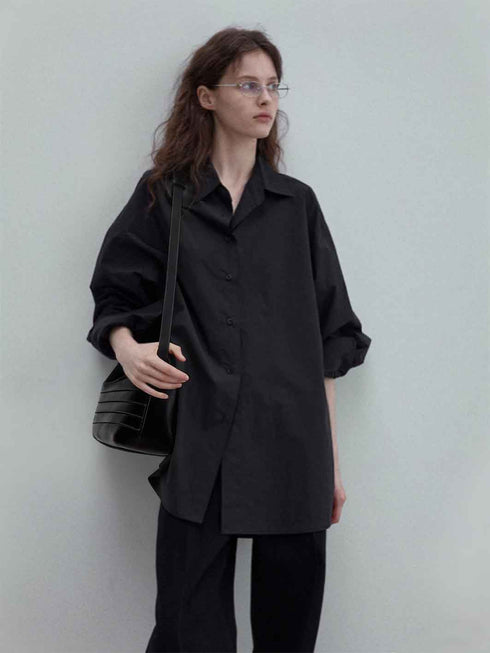 Chemise à ligne dégradée